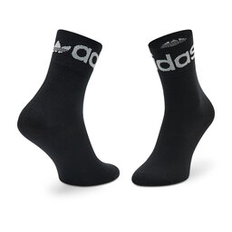 

Набір з 3 пар низьких шкарпеток unisex adidas Fold Cuff Crew H32386 Black/White, Чорний