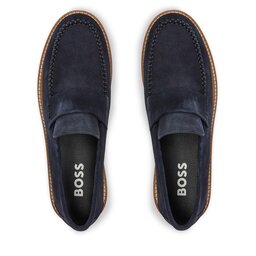

Туфлі Boss Tirian Loaf Sd 50517143 Blue 401, Cиній
