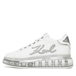 

Снікерcи KARL LAGERFELD KL62610F White Lthr w/Silver 01S, Білий