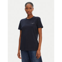 Tommy Hilfiger Tommy Hilfiger Póló 1985 WW0WW37877 Sötétkék Regular Fit