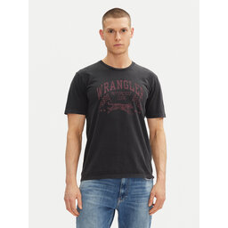 Wrangler Wrangler T-Shirt 205921 Schwarz Regular Fit