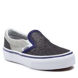 Vans Tenisice Vans Uy Classic Slip-On VN0005WWSXN1 Silver/Navy