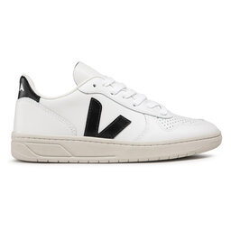 

Снікерcи Veja V-10 Leather VX020005A Extra White/Black 1, Білий
