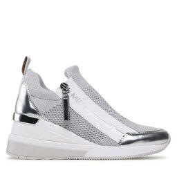 

Снікерcи MICHAEL Michael Kors Willis Wedge Trainer 43S3WIFS3D Silver, Сірий