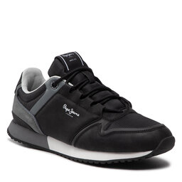 Pepe Jeans Sneakersy Pepe Jeans Tour Urban PMS30884 Black 999
