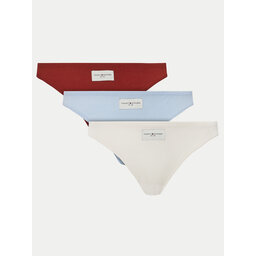 Tommy Hilfiger Tommy Hilfiger Σετ 3 τεμάχια στρίνγκ UW0UW05189 Έγχρωμο
