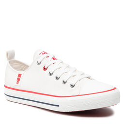 Big Star Shoes Sneakers Big Star Shoes JJ174069 White/Red