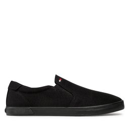 Tommy Hilfiger Tenisice Tommy Hilfiger Iconic Slip On FM0FM00597 Crna