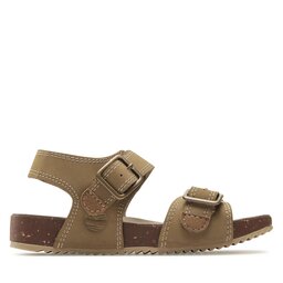 Timberland Sandały Timberland Castle Island 2 Strap TB0A5SYWDR01 Beżowy