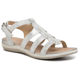 Geox Sandalen Geox D Sand.Vega D72R6A 000MA C1007 Silver