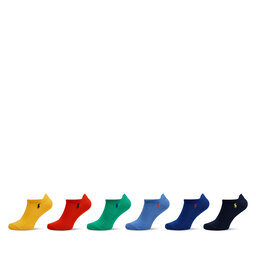 Polo Ralph Lauren 6 pares de calcetines cortos para hombre Polo Ralph Lauren 449874486001 De color