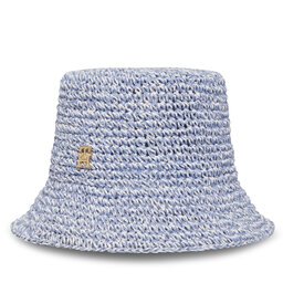 Tommy Hilfiger Klobouk Tommy Hilfiger Premium Beach Bucket AW0AW17136 Modrá