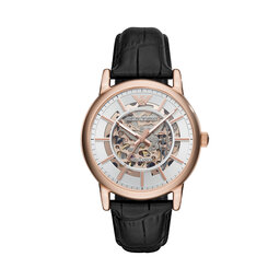 Emporio Armani Sat Emporio Armani Meccanico AR60007 Crna