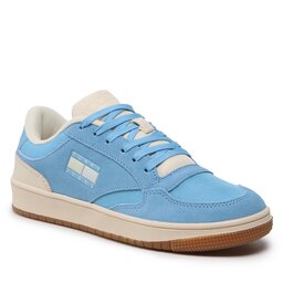 Tommy Jeans Sneakersy Tommy Jeans Wmn Retro Cups Suede EN0EN02112 Skysail CY7