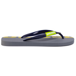 

В'єтнамки Diesel Sa-Briian Y01938 P2294 H7993 Monument/Dark Denim/Yellow Fluo, Cиній