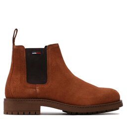 

Челсі Tommy Jeans Classic Tommy Jeans Chelsea Boot EM0EM01056 Vintage Brass GRL, Коричневий