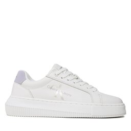 

Снікерcи Calvin Klein Jeans Chunky Cupsole Laceup Lth Preal YW0YW01225 White/Pearlized Lavander Aure 0K5, Білий