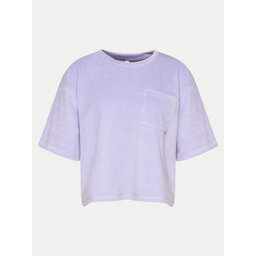 Hunkemöller Hunkemöller Camiseta de pijama Velours 205106 Violeta Relaxed Fit