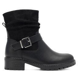 Clara Barson Botki Clara Barson GRETA WS2971-16 Czarny