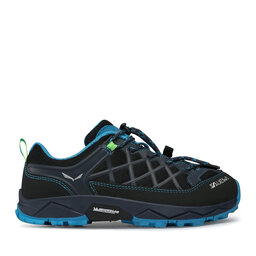 

Трекінгові черевики Salewa Jr Wildfire 64007-3847 Ombre Blue/Fluo Green, Чорний