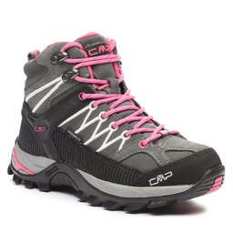 CMP Trekking-skor CMP Rigel Mid Wmn Trekking Shoes Wp 3Q12946 Grey/Fuxi 103Q