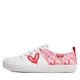 

Кеди Skechers All Corazon 113952/WRPK White/Red/Pin, Білий