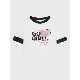 Guess Guess Marškinėliai J3RI08 KB7T0 Balta Regular Fit