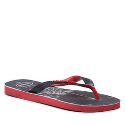 

В'єтнамки Havaianas Top Marvel Prem 41471552090 Ruby Red, Чорний