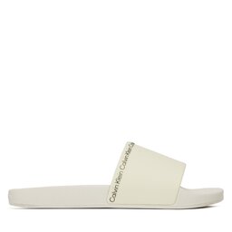 

Шльопанці Calvin Klein Rubber Pool Slide HW0HW01526 Marshmallow YBJ, Écru