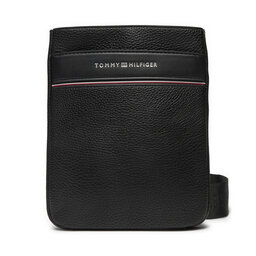 Tommy Hilfiger Τσαντάκι Tommy Hilfiger Th Corp Mini Crossover AM0AM13113 Μαύρο
