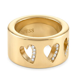 Guess Кільце Guess JUBR06 086JW Золотий