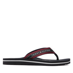 

В'єтнамки Tommy Hilfiger Gold Signature Beach Sandal FW0FW06709 Desert Sky DW5, Бордовий
