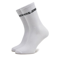 

Набір 5 пар високих дитячих шкарпеток Jack&Jones Junior Basic 12219499 White 4022391, Білий
