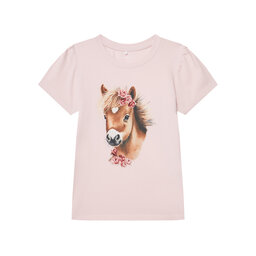 NAME IT NAME IT Marškinėliai Hani 13243178 Rožinė Standard Fit