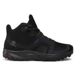

Трекінгові черевики Salomon Outline Prism Mid Gtx GORE-TEX 411200 27 M0 Black/Black/Castor Gray, Чорний