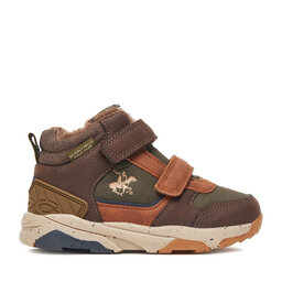 Beverly Hills Polo Club Schnürschuhe Beverly Hills Polo Club EO-BHPC-280-156 Braun