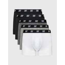 Cristiano Ronaldo CR7 Cristiano Ronaldo CR7 Set 5 parov boksaric Basic Trunk 5-Pack 8106-49-2400 Siva