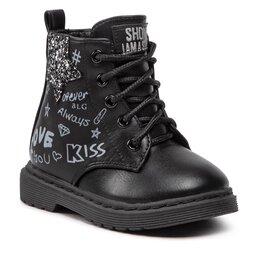 Shone Trapper stila apavi Shone D551-005 Black
