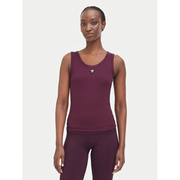 Guess Guess Top V6YP09 K4312 Dunkelrot Regular Fit