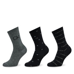 Calvin Klein 3 pár női bokazokni Calvin Klein 701224118 Black Combo 001