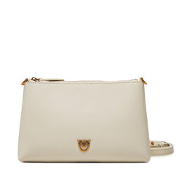 PINKO Handtasche PINKO Flat Horizontal Mini PE 25 PCPL 104277 A0F1 Weiß