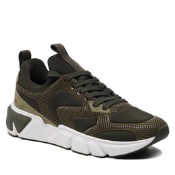 Calvin Klein Sneakers Calvin Klein Low Top Lace Up Neo Mix HM0HM00865 Olive Mix 0H8
