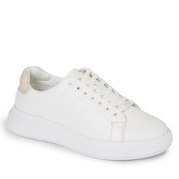 

Снікерcи Calvin Klein Raised Cupsole Lace Up HW0HW01668 White/Crystal Gray 0K7, Білий