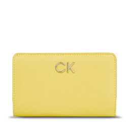 Calvin Klein Μεγάλο Πορτοφόλι Γυναικείο Calvin Klein Ck Daily Bifold Wallet K60K611917 Κίτρινο