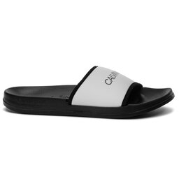 

Шльопанці Calvin Klein Swimwear Slide KM0KM00377 100, Білий