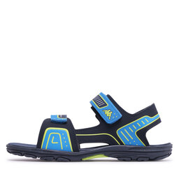

Босоніжки Kappa 260864T Navy/Lime 6733, Cиній