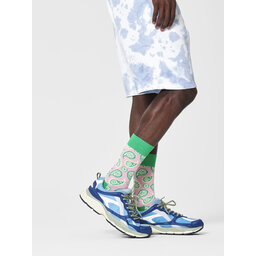 Happy Socks Skarpety wysokie unisex Happy Socks PAI01-7303 Kolorowy