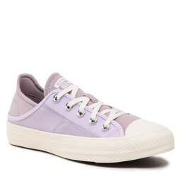 Converse Кецове Converse Chuck Taylor All Star Crush Heel A03503C Lavender/White