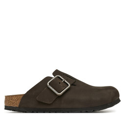 Birkenstock Pantoletten Birkenstock Boston Wire Buckle 1032762 Dunkelbraun