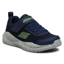 Skechers Sneakersy Skechers Krodon 400083L/NVLM Navy/Lime
